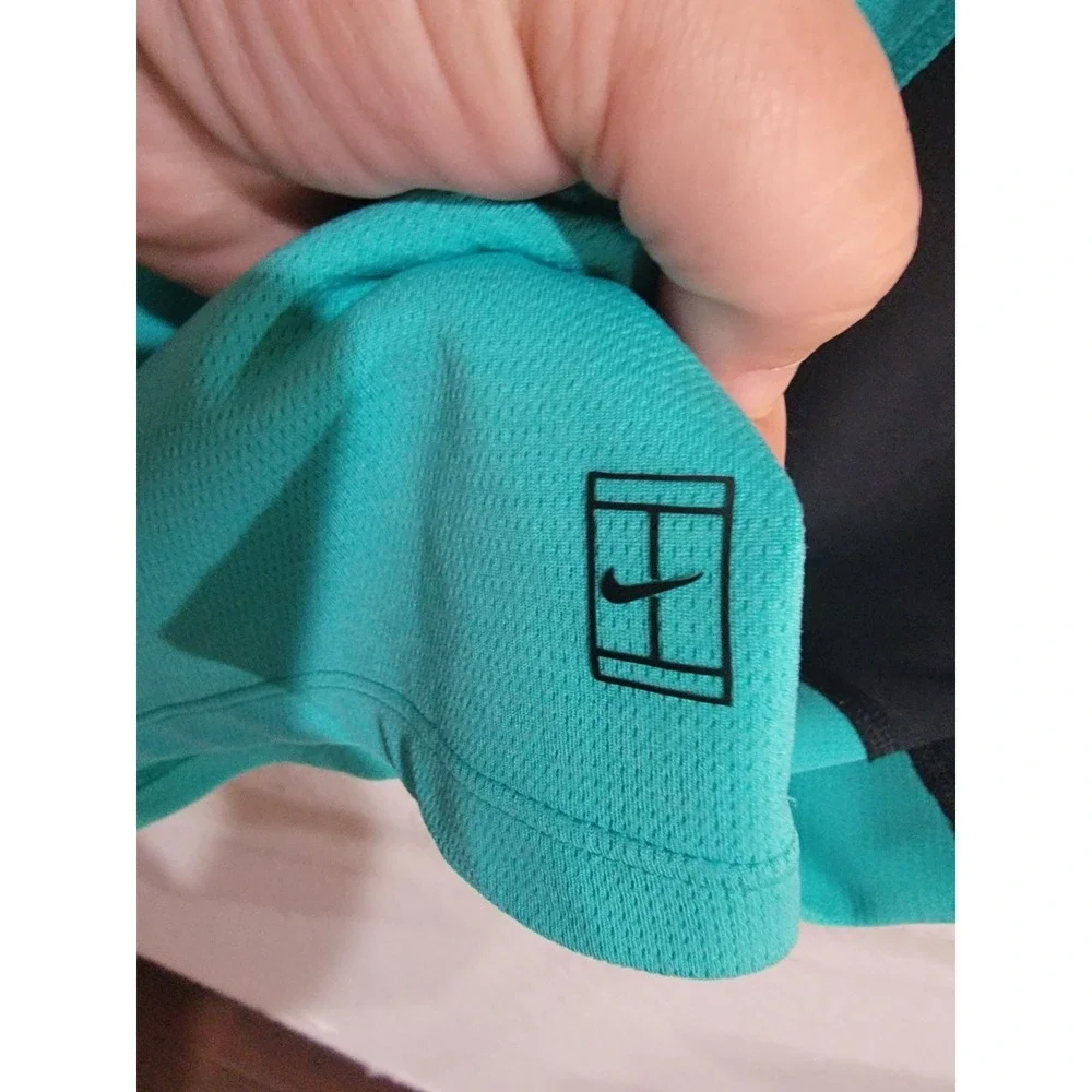 Nike Court Sphere React Tennis‎ Tank Top Mens XXL 216156-300 Vintage 2000s Teal